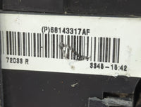 2016 Dodge Journey Fusebox Fuse Box Panel Relay Module P/N:68143317AF Fits OEM Used Auto Parts - Oemusedautoparts1.com