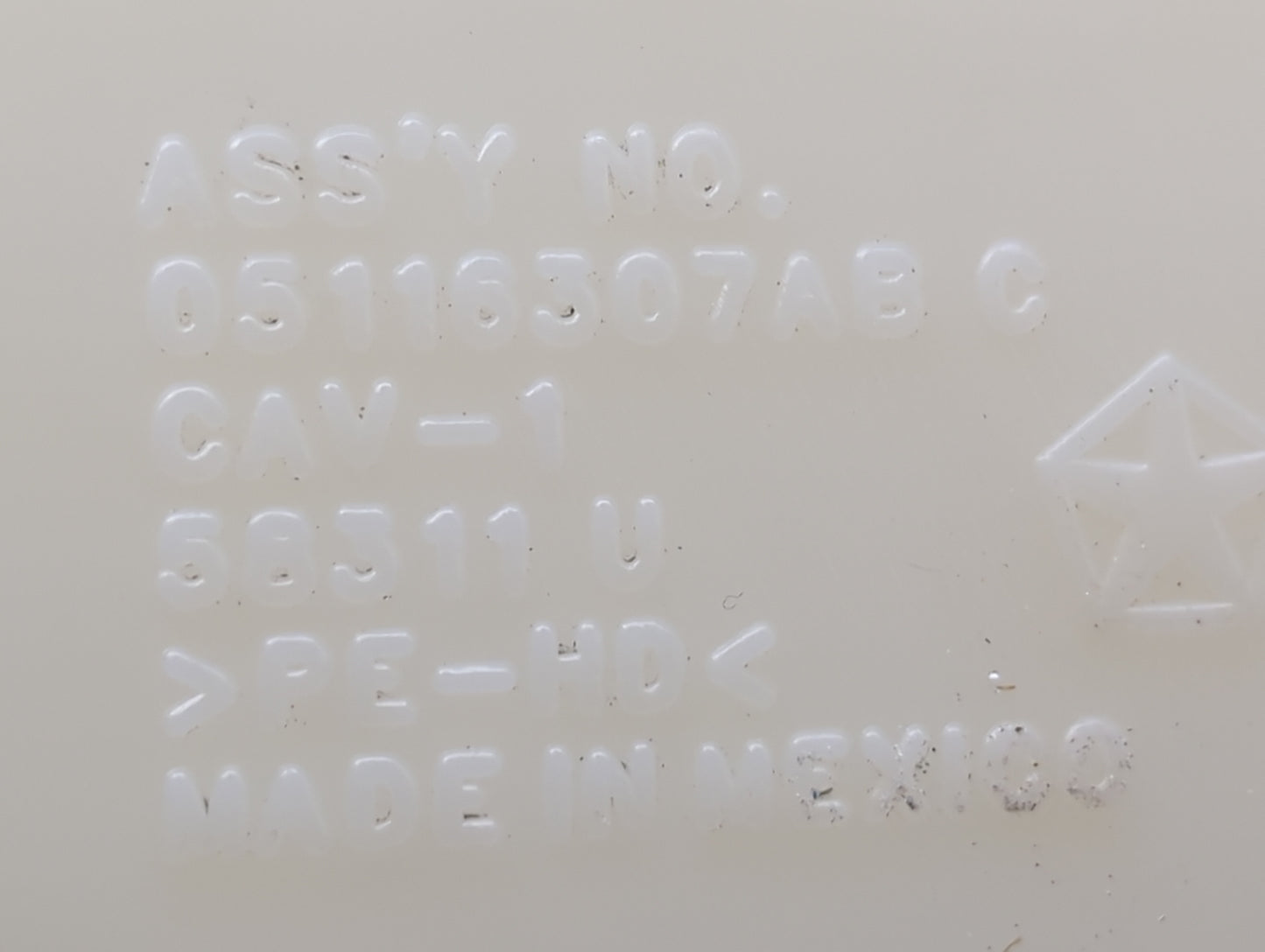 2009-2019 Dodge Journey Radiator Coolant Overflow Expansion Tank Bottle - Oemusedautoparts1.com