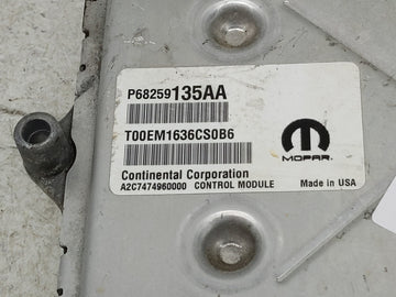 2016-2019 Dodge Journey PCM Engine Control Computer ECU ECM PCU OEM P/N:P68274648AD P68259135AA Fits Fits 2016 2017 2018 2019 OEM Used Auto Parts