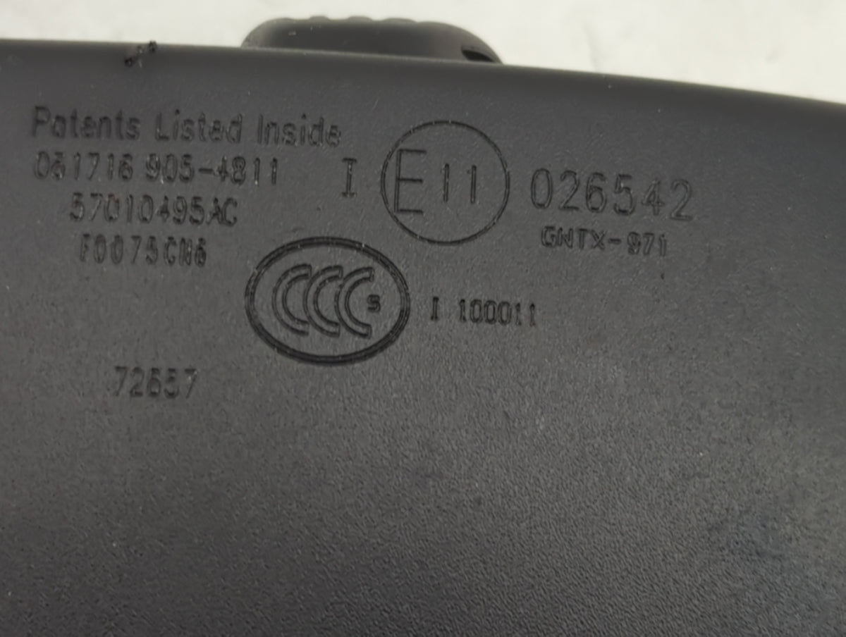 2011-2017 Dodge Journey Interior Rear View Mirror Replacement OEM P/N:E11026542 57010495AC Fits OEM Used Auto Parts - Oemuse
