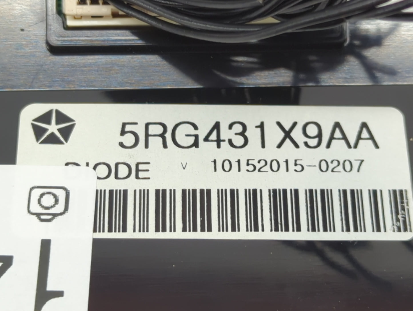 2016 Dodge Journey Climate Control Module Temperature AC/Heater Replacement P/N:5RG431X9AA Fits OEM Used Auto Parts - Oemuse