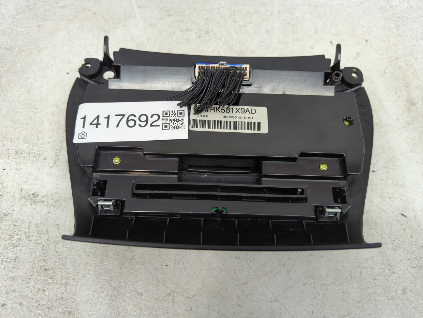 2011-2017 Dodge Journey Climate Control Module Temperature AC/Heater Replacement P/N:1RK581X9AD Fits OEM Used Auto Parts - O