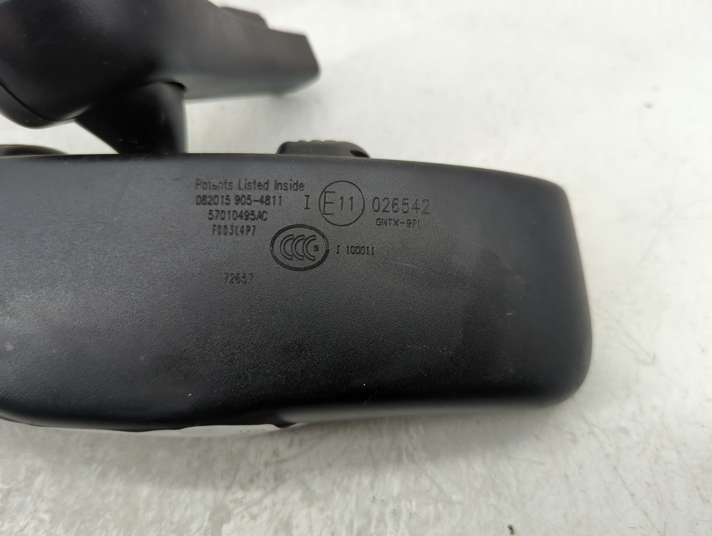 2011-2017 Dodge Journey Interior Rear View Mirror Replacement OEM P/N:57010495AC Fits Fits 2011 2012 2013 2014 2015 2016 201