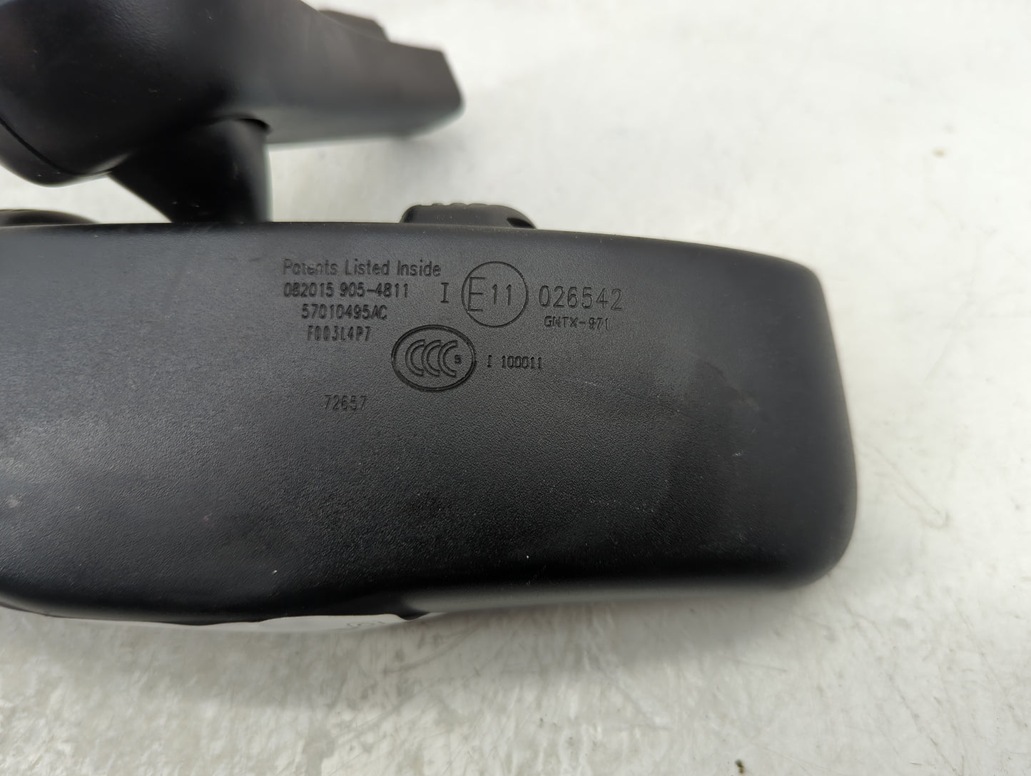 2011-2017 Dodge Journey Interior Rear View Mirror Replacement OEM P/N:57010495AC Fits Fits 2011 2012 2013 2014 2015 2016 201