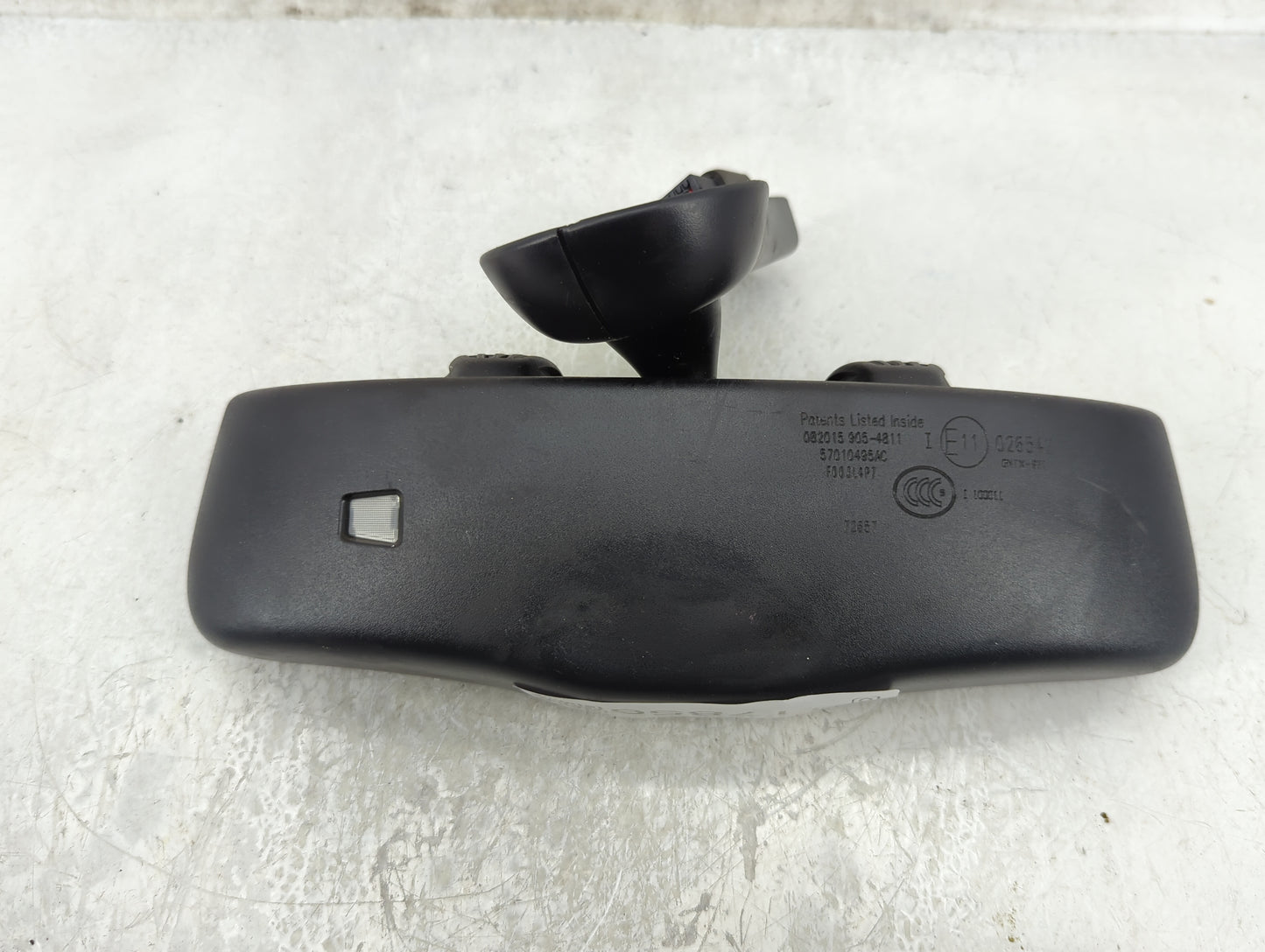 2011-2017 Dodge Journey Interior Rear View Mirror Replacement OEM P/N:57010495AC Fits Fits 2011 2012 2013 2014 2015 2016 201