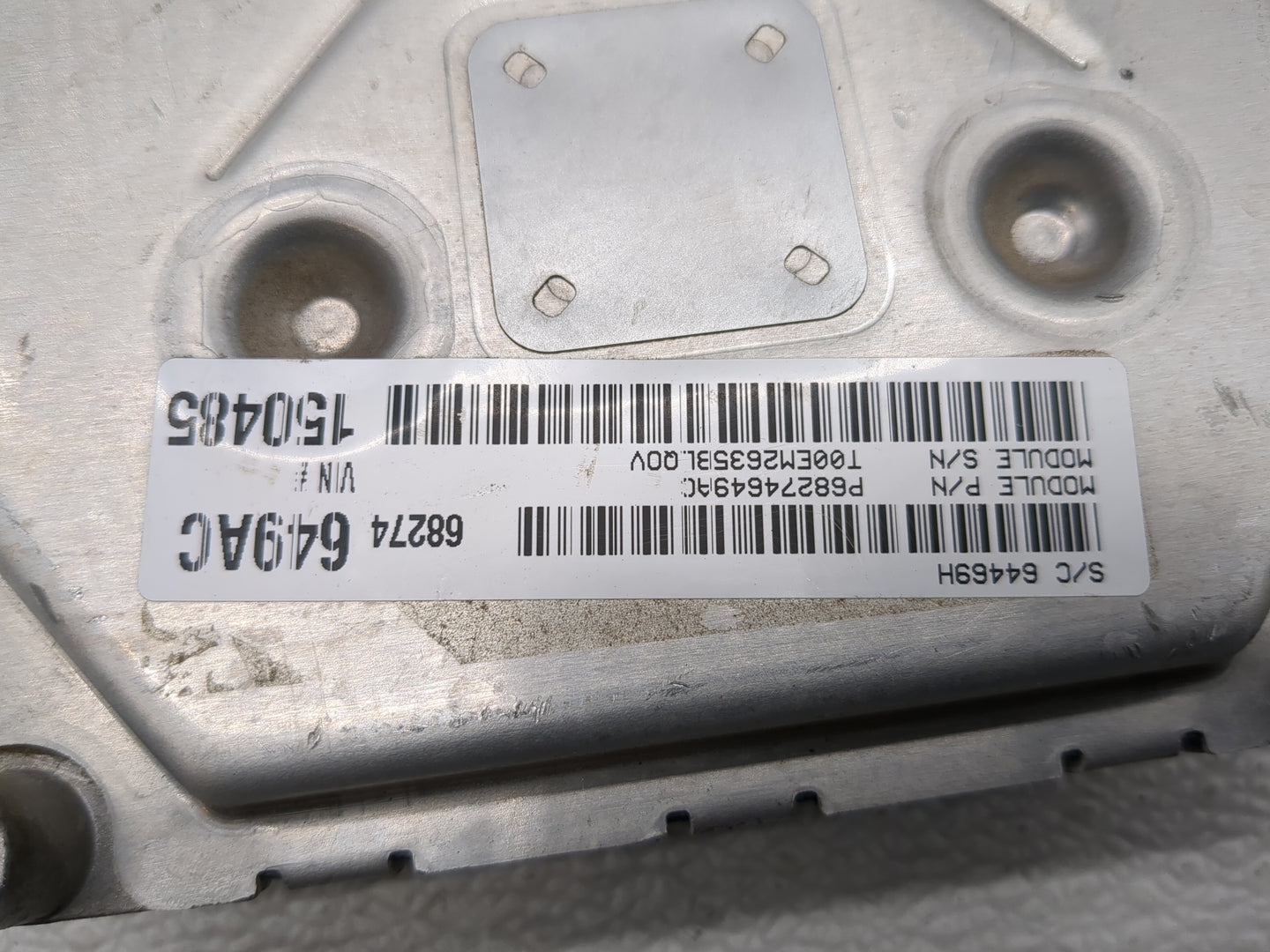 2016-2019 Dodge Journey PCM Engine Control Computer ECU ECM PCU OEM P/N:P68274649AC P68291135AA Fits Fits 2016 2017 2018 201