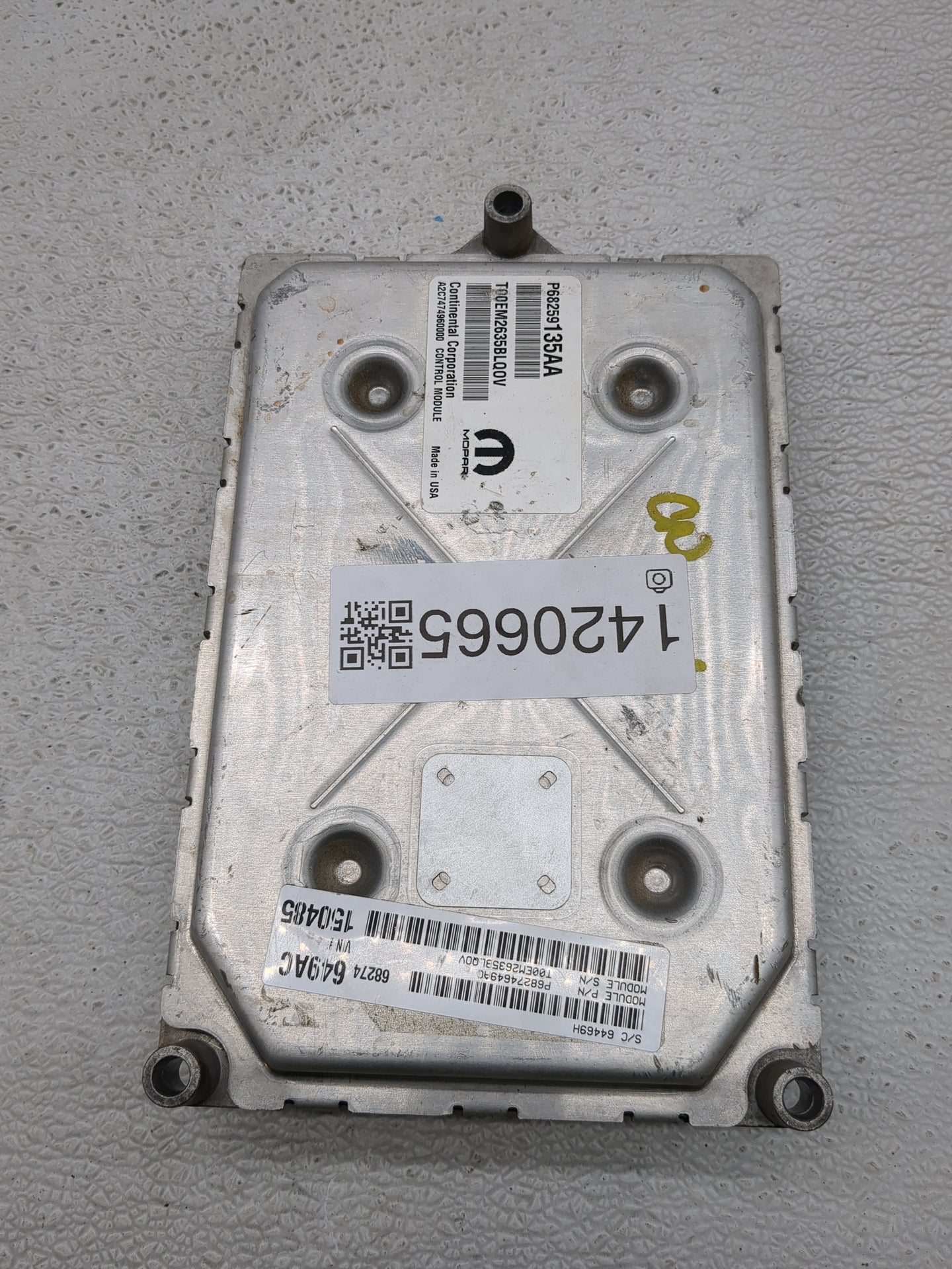 2016-2019 Dodge Journey PCM Engine Control Computer ECU ECM PCU OEM P/N:P68274649AC P68291135AA Fits Fits 2016 2017 2018 201