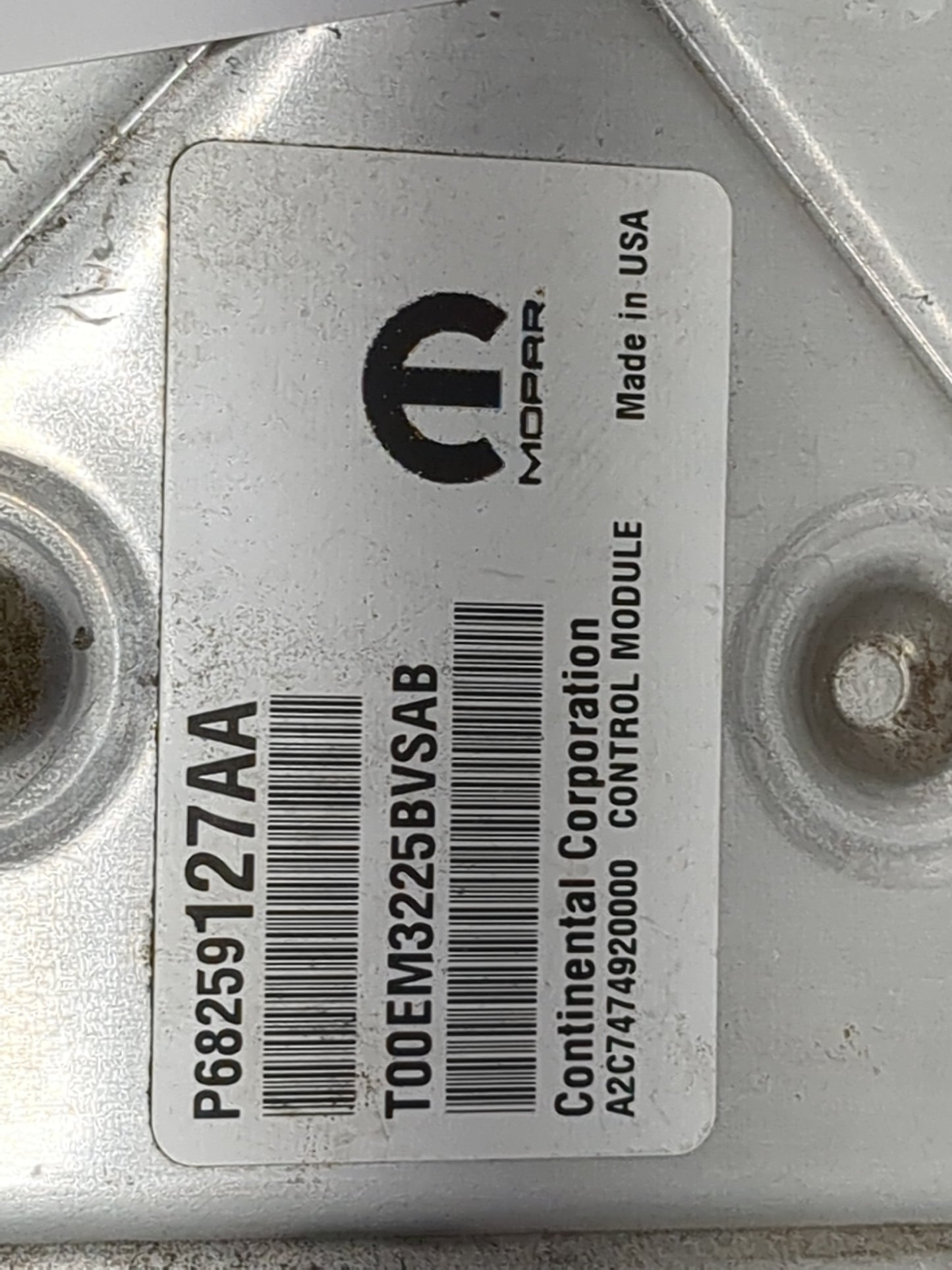 2016-2020 Dodge Journey PCM Engine Control Computer ECU ECM PCU OEM P/N:P68274635AC P68259127AA Fits Fits 2016 2017 2018 201