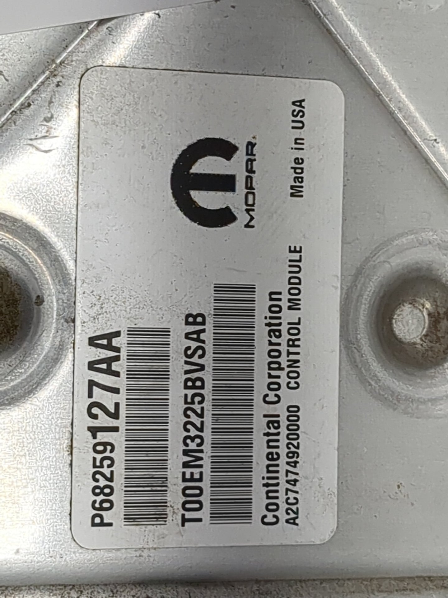 2016-2020 Dodge Journey PCM Engine Control Computer ECU ECM PCU OEM P/N:P68274635AC P68259127AA Fits Fits 2016 2017 2018 201