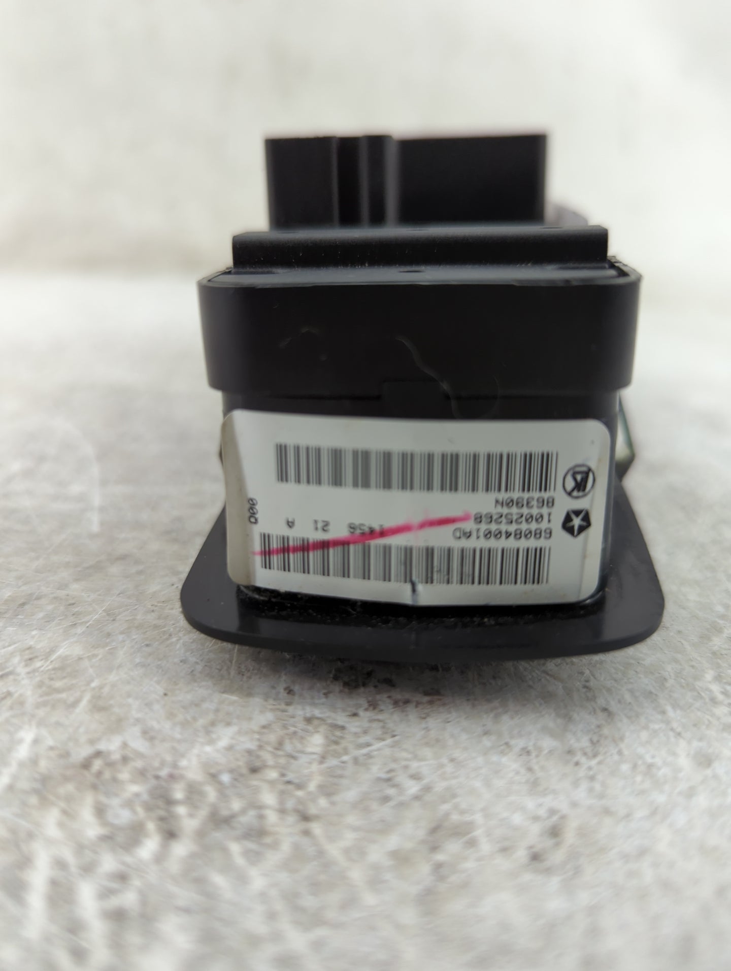 2016 Dodge Journey Master Power Window Switch Replacement Driver Side Left P/N:68084001AD Fits OEM Used Auto Parts - Oemused