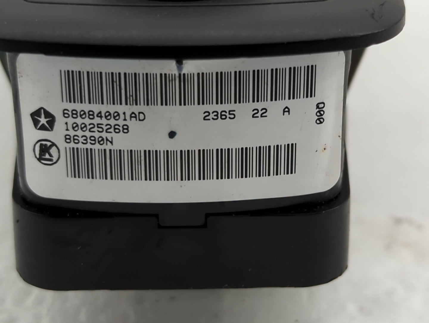 2016 Dodge Journey Master Power Window Switch Replacement Driver Side Left P/N:68084001AD 10025268 Fits OEM Used Auto Parts 