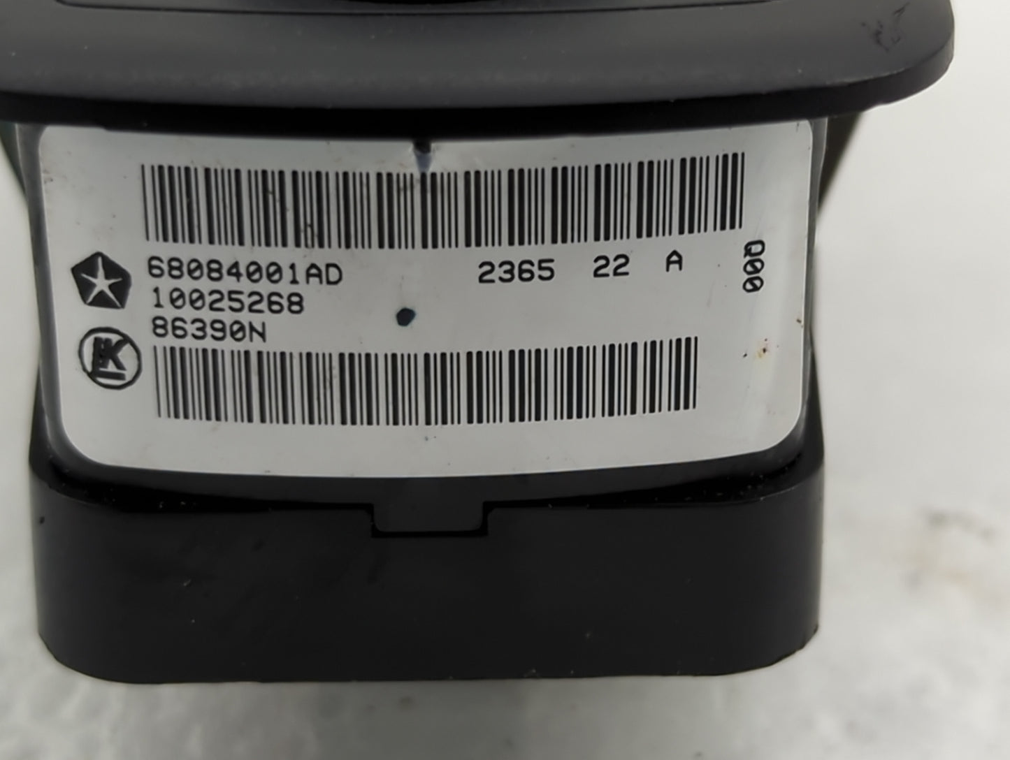 2016 Dodge Journey Master Power Window Switch Replacement Driver Side Left P/N:68084001AD 10025268 Fits OEM Used Auto Parts 
