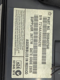 2016 Dodge Journey Information Display Screen - Oemusedautoparts1.com