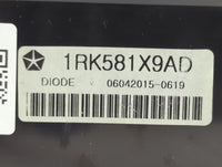 2011-2017 Dodge Journey Climate Control Module Temperature AC/Heater Replacement P/N:1RK581X9AD Fits OEM Used Auto Parts - O