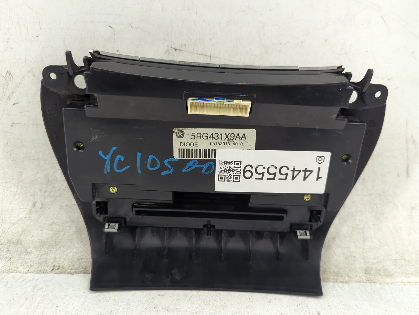 2016 Dodge Journey Climate Control Module Temperature AC/Heater Replacement P/N:5RG431X9AA Fits OEM Used Auto Parts - Oemuse