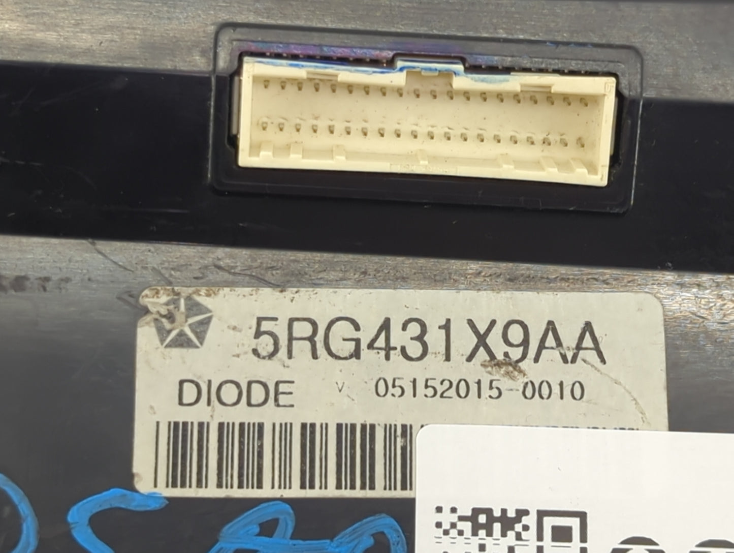 2016 Dodge Journey Climate Control Module Temperature AC/Heater Replacement P/N:5RG431X9AA Fits OEM Used Auto Parts - Oemuse