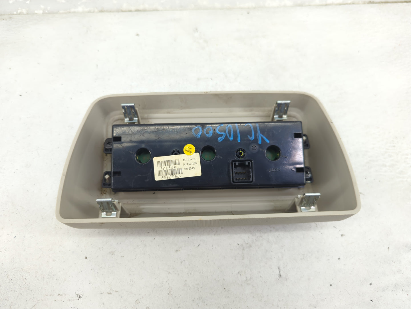 2016 Dodge Journey Climate Control Module Temperature AC/Heater Replacement P/N:55111313AC JC49ATC, KDWA00 Fits OEM Used Aut