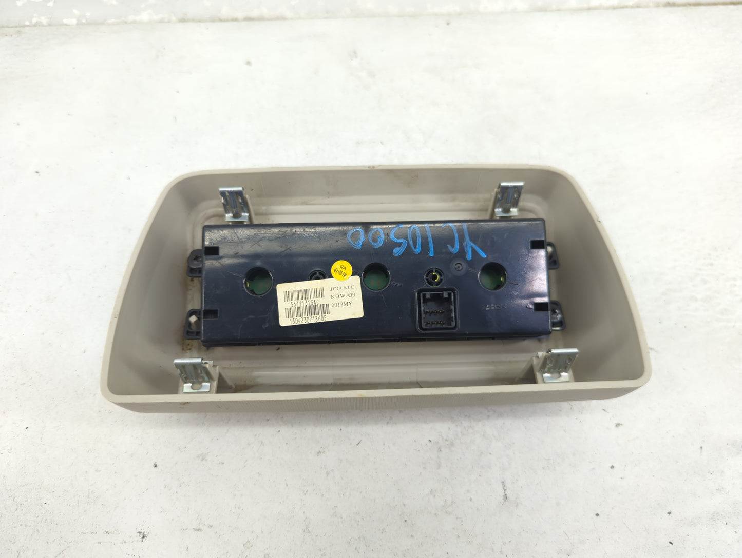 2016 Dodge Journey Climate Control Module Temperature AC/Heater Replacement P/N:55111313AC JC49ATC, KDWA00 Fits OEM Used Aut