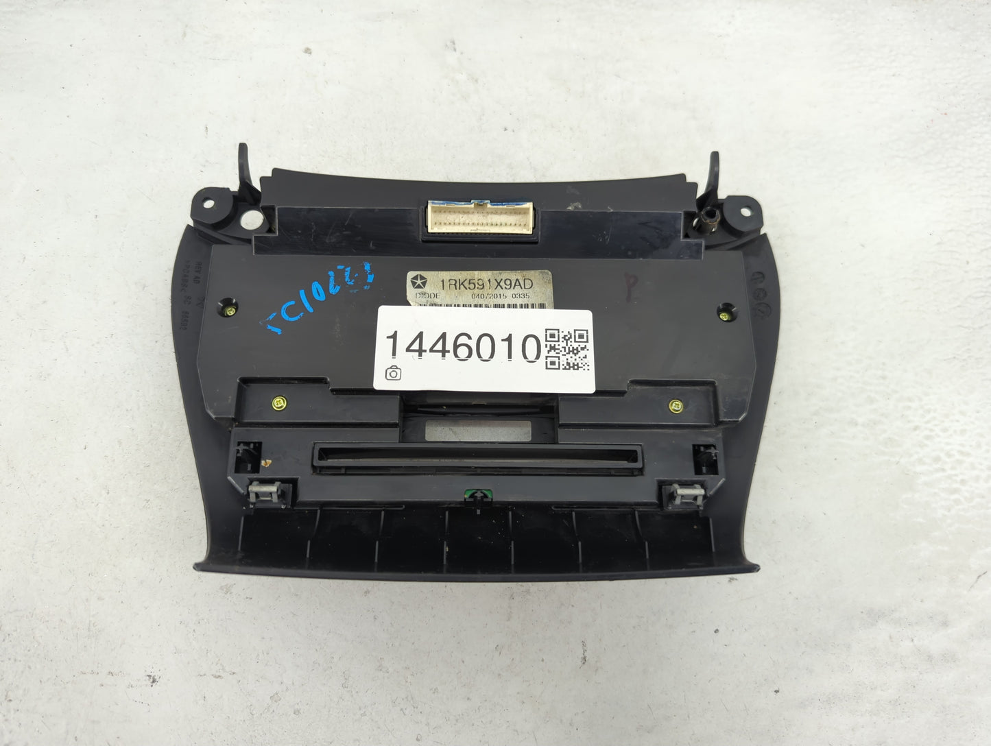 2016 Dodge Journey Climate Control Module Temperature AC/Heater Replacement P/N:1RK591X9AD Fits OEM Used Auto Parts - Oemuse