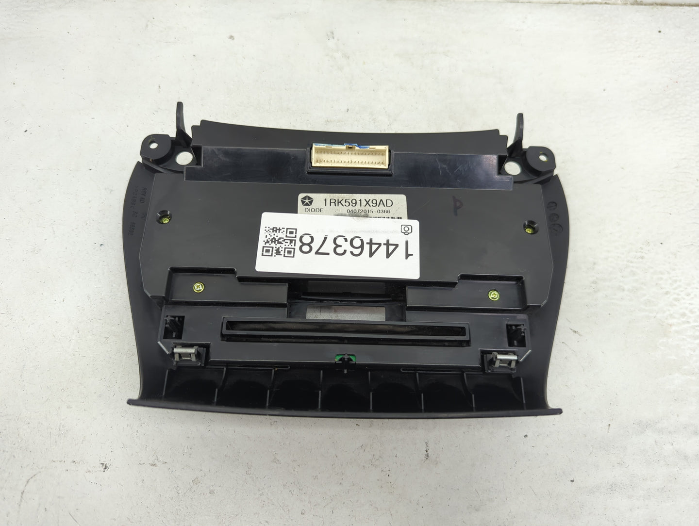 2016 Dodge Journey Climate Control Module Temperature AC/Heater Replacement P/N:1RK591X9AD Fits OEM Used Auto Parts - Oemuse