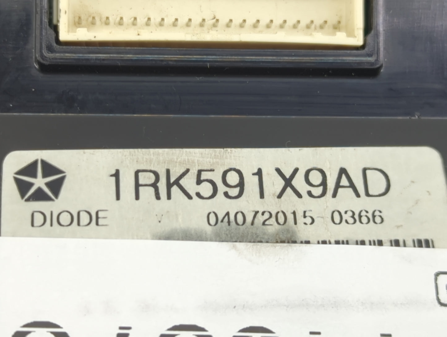 2016 Dodge Journey Climate Control Module Temperature AC/Heater Replacement P/N:1RK591X9AD Fits OEM Used Auto Parts - Oemuse