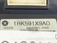 2016 Dodge Journey Climate Control Module Temperature AC/Heater Replacement P/N:1RK591X9AD Fits OEM Used Auto Parts - Oemuse