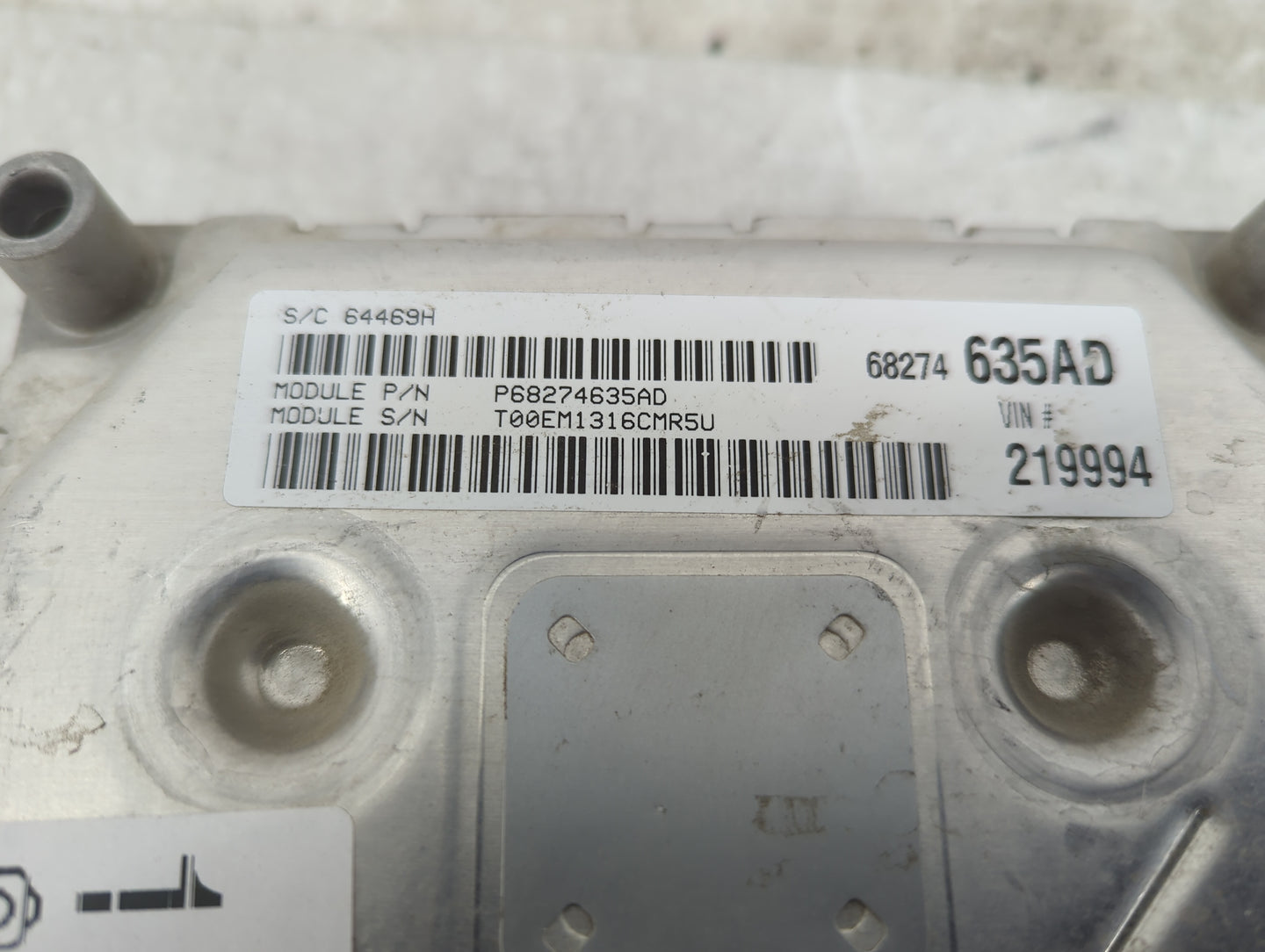 2016-2020 Dodge Journey PCM Engine Control Computer ECU ECM PCU OEM P/N:A2C53358551 P68259127AA Fits Fits 2016 2017 2018 201