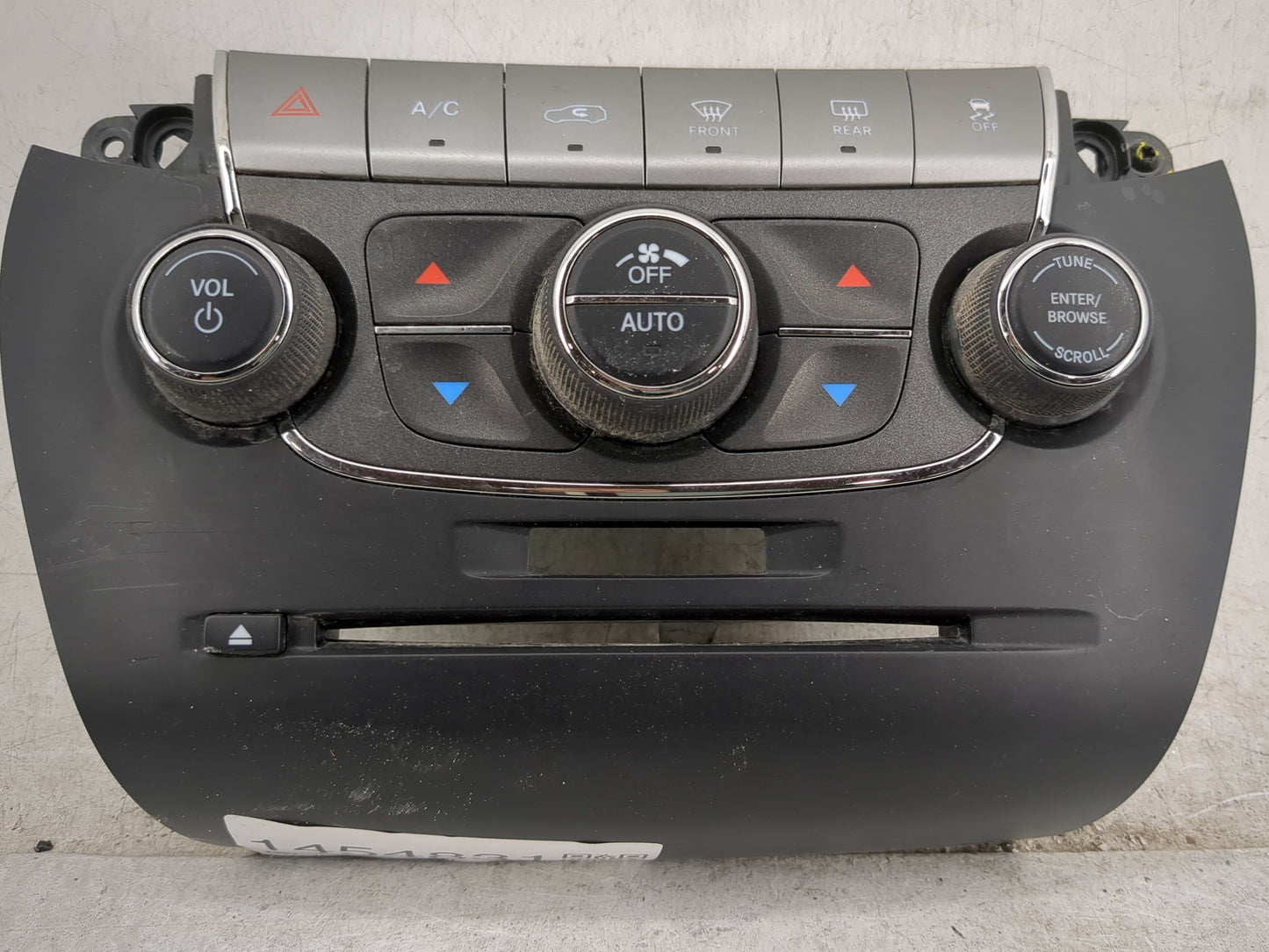 2016 Dodge Journey Climate Control Module Temperature AC/Heater Replacement Fits OEM Used Auto Parts - Oemusedautoparts1.com