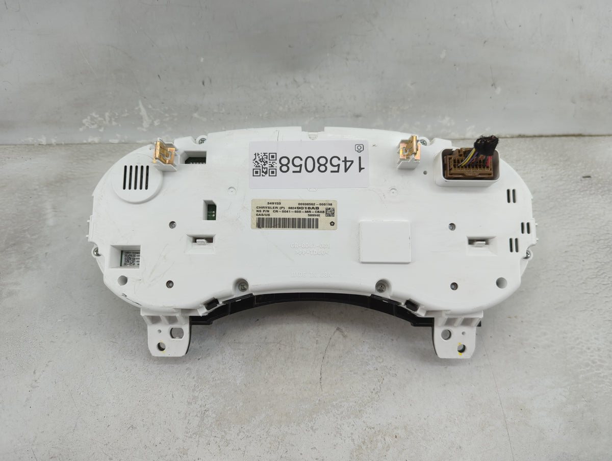 2015-2016 Dodge Journey Instrument Cluster Speedometer Gauges P/N:68249018AB CR-0041-608-MR-CBAB Miles: Fits Fits 2015 2016 