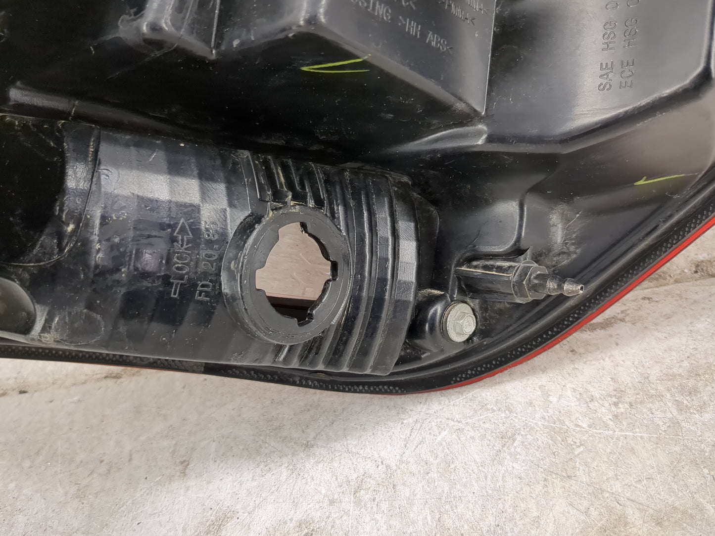 2016 Dodge Journey Tail Light Assembly Driver Left OEM Fits OEM Used Auto Parts - Oemusedautoparts1.com