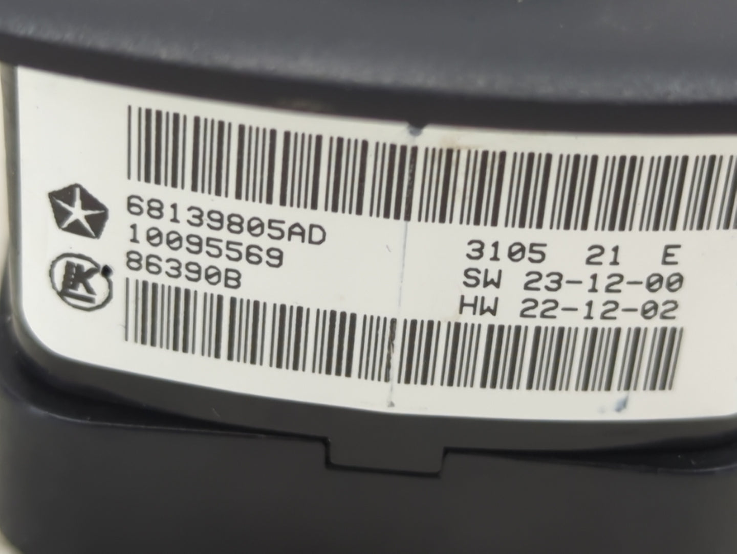 2011-2019 Dodge Journey Master Power Window Switch Replacement Driver Side Left P/N:68139805AD 10095569 Fits OEM Used Auto P