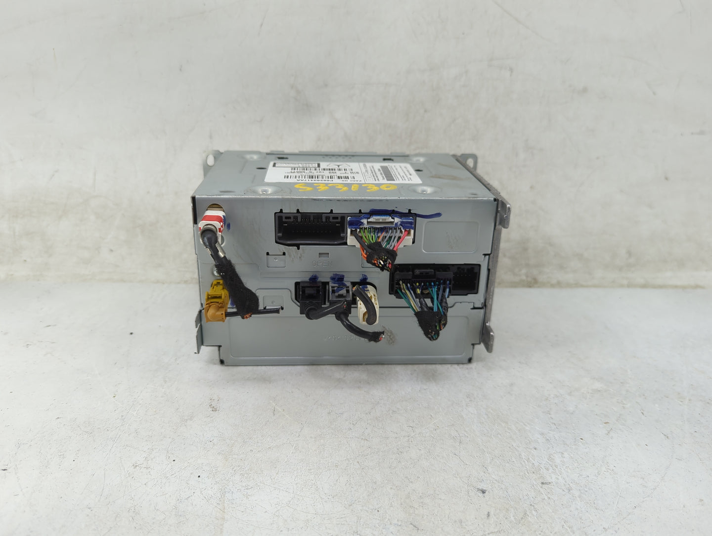 2016 Dodge Journey Radio AM FM Cd Player Receiver Replacement P/N:P68283417AA CQ-UC05E2GXA Fits OEM Used Auto Parts - Oemuse