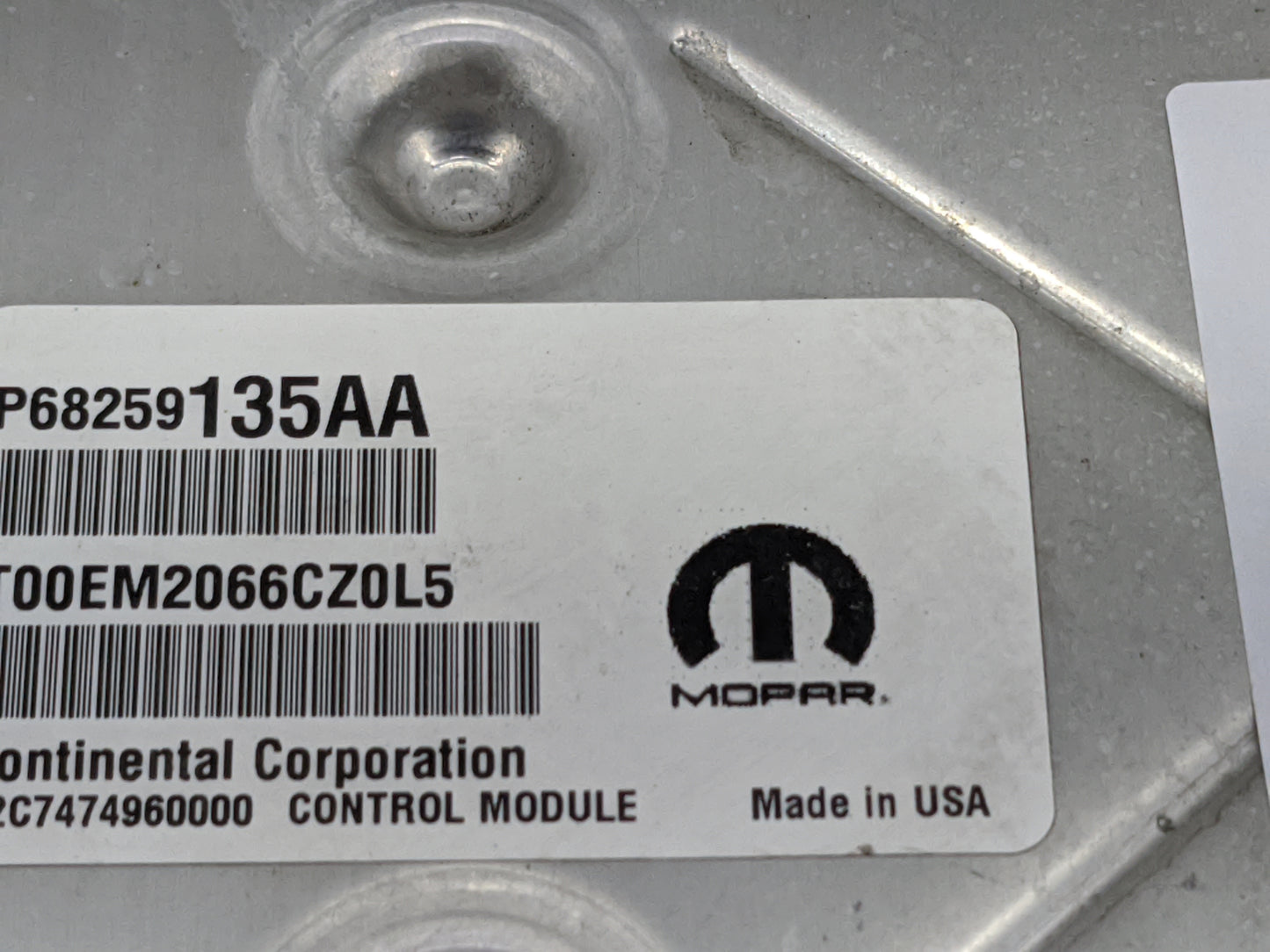 2016-2019 Dodge Journey PCM Engine Control Computer ECU ECM PCU OEM P/N:P68259135AA P68328245AA Fits Fits 2016 2017 2018 201