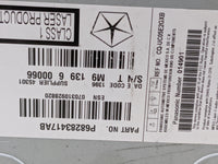 2018-2020 Dodge Journey Radio AM FM Cd Player Receiver Replacement P/N:P68283417AB CQ-UC05E2GXB Fits Fits 2018 2019 2020 OEM
