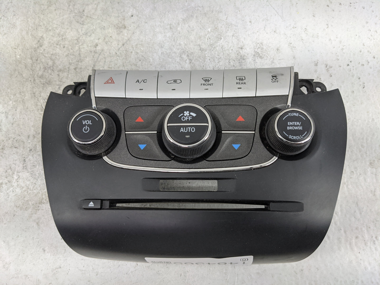 2016 Dodge Journey Climate Control Module Temperature AC/Heater Replacement P/N:1RK591X9AD Fits OEM Used Auto Parts - Oemuse