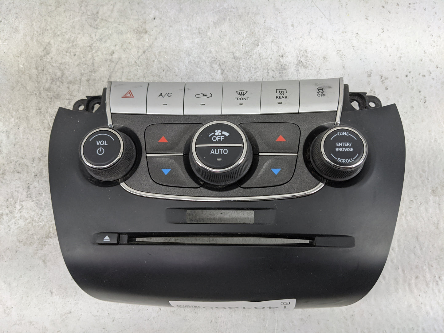 2016 Dodge Journey Climate Control Module Temperature AC/Heater Replacement P/N:1RK591X9AD Fits OEM Used Auto Parts - Oemuse