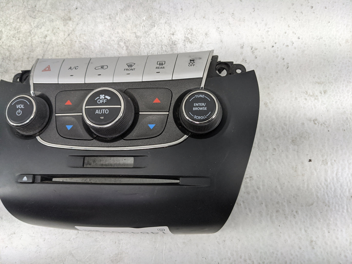 2016 Dodge Journey Climate Control Module Temperature AC/Heater Replacement P/N:1RK591X9AD Fits OEM Used Auto Parts - Oemuse