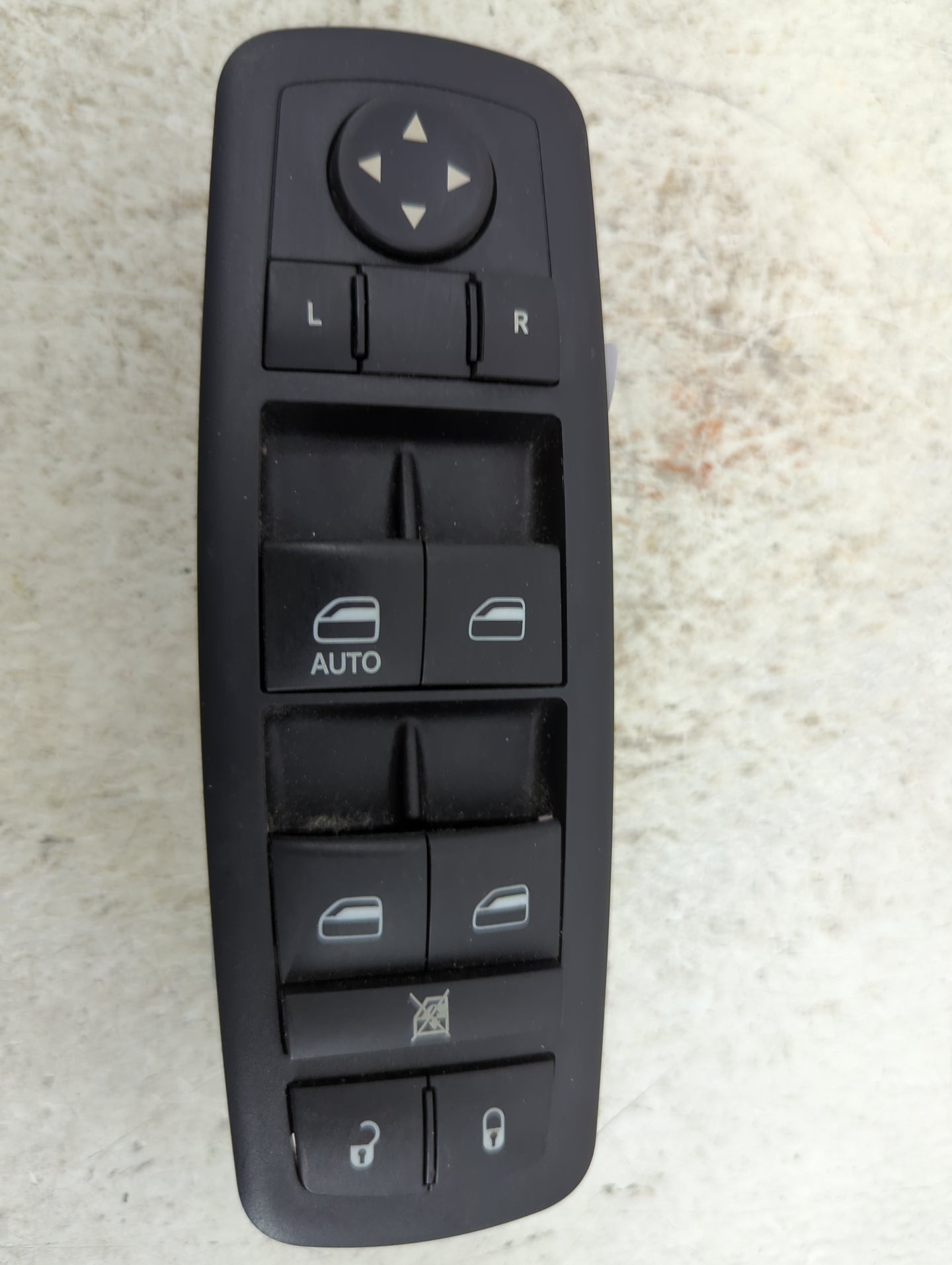 2016 Dodge Journey Master Power Window Switch Replacement Driver Side Left P/N:68084001AD 10025268, 86390N Fits OEM Used Aut