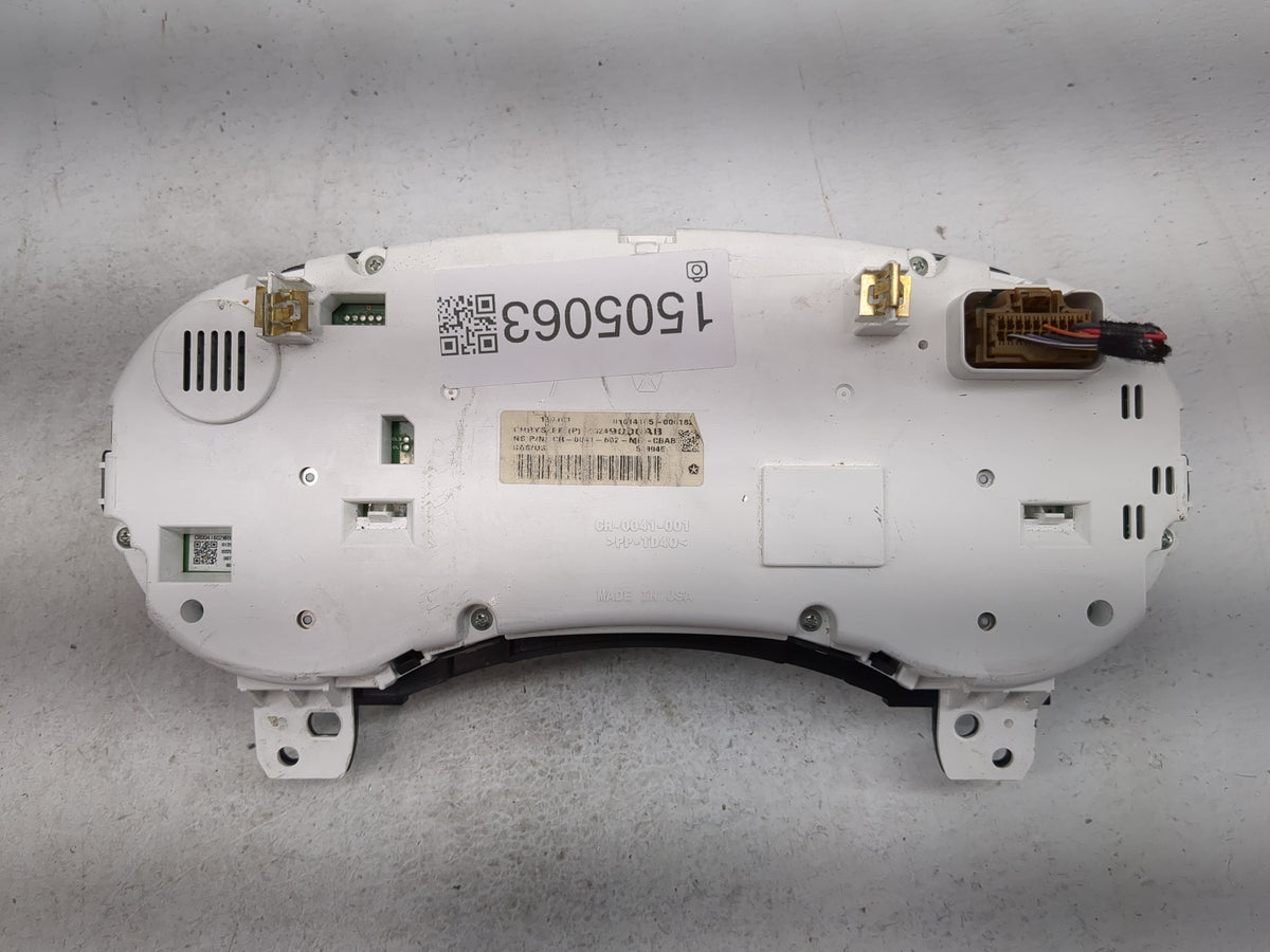 2016 Dodge Journey Instrument Cluster Speedometer Gauges P/N:P56054900AB CR-0041-602-MP-CBAB Miles:99K Fits OEM Used Auto Pa