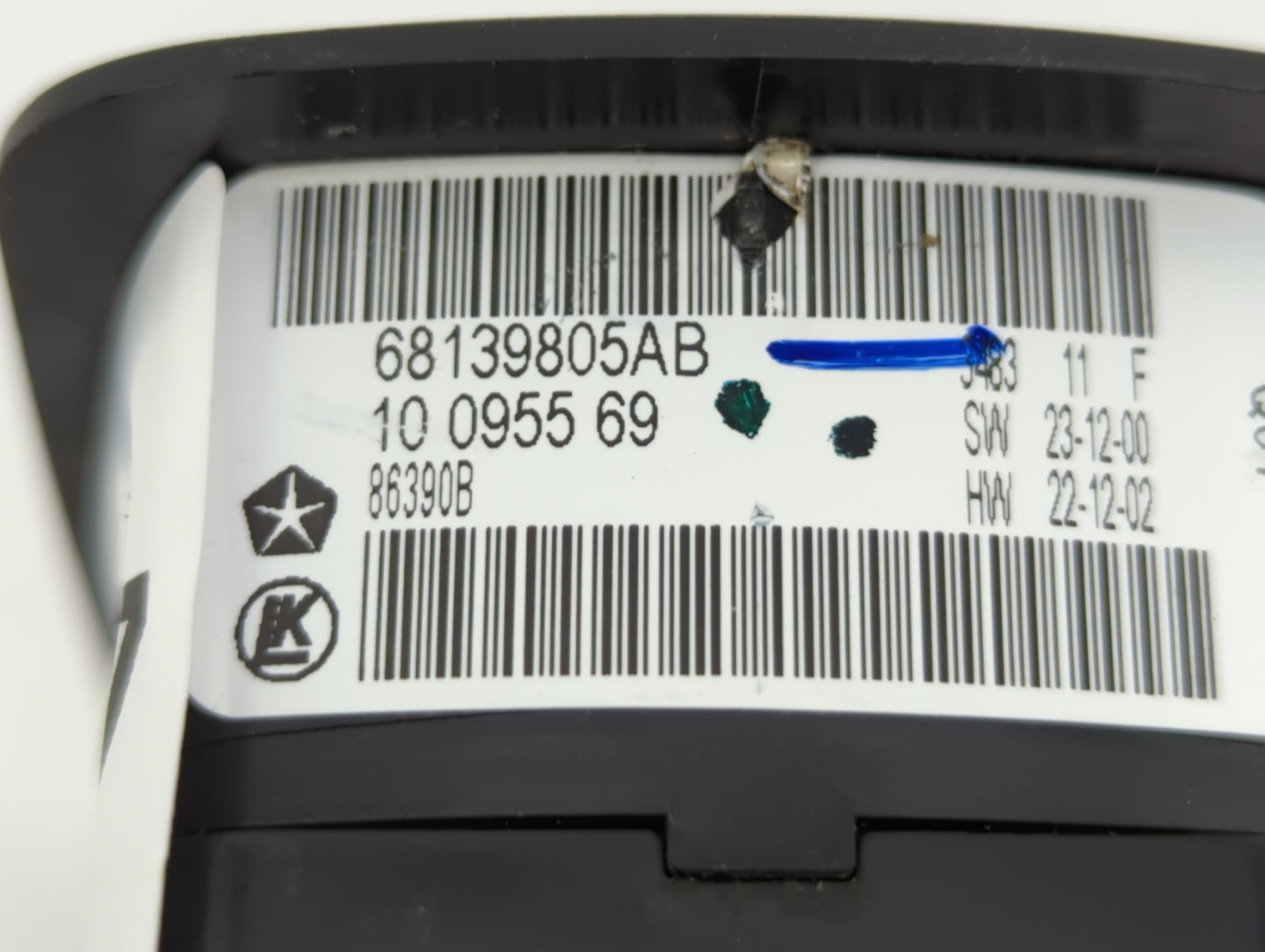 2011-2019 Dodge Journey Master Power Window Switch Replacement Driver Side Left P/N:68139805AB 68139805AD Fits OEM Used Auto