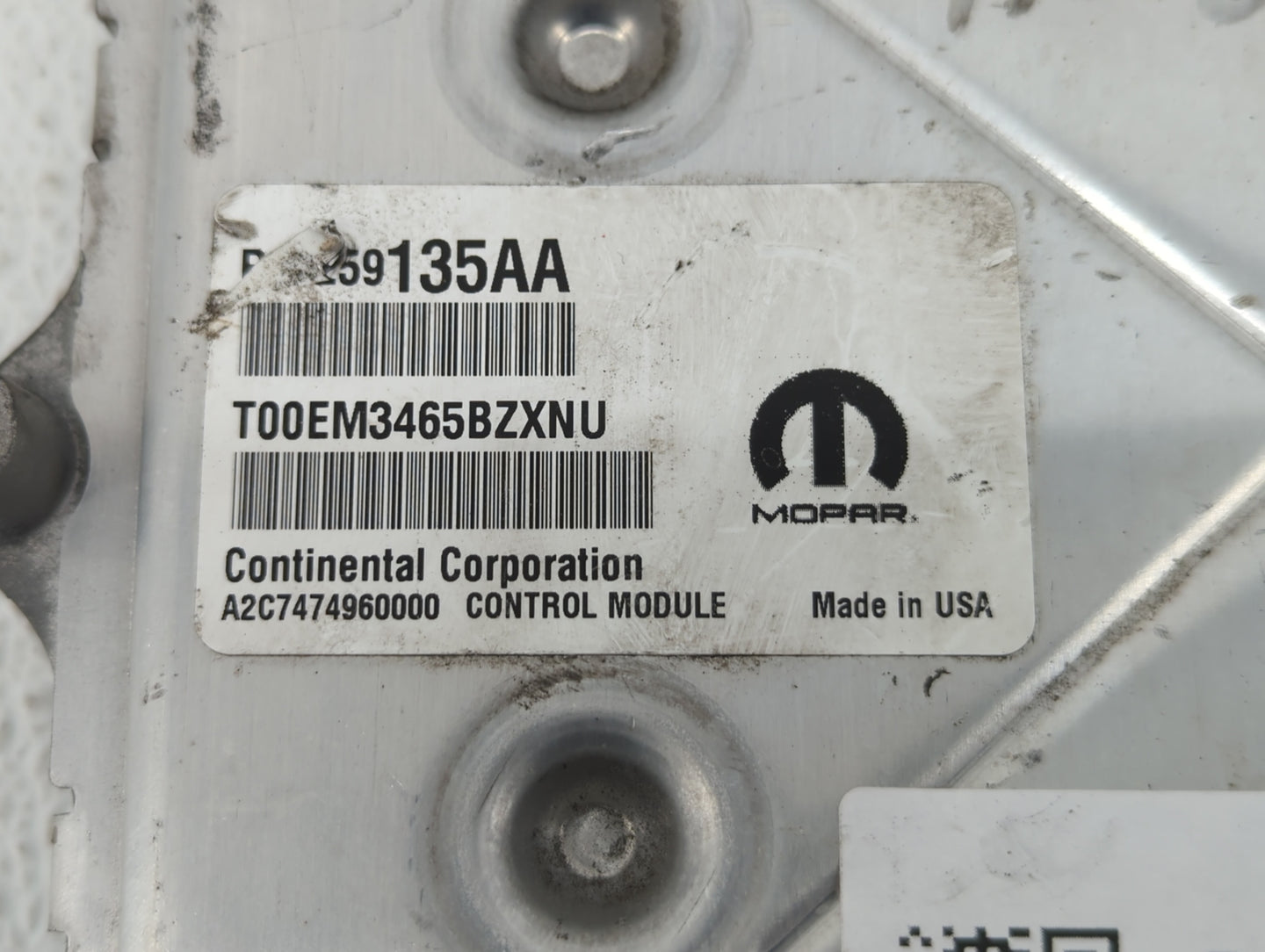 2016-2019 Dodge Journey PCM Engine Control Computer ECU ECM PCU OEM P/N:P68259135AB P68259135AA Fits Fits 2016 2017 2018 201