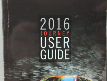 2016 Dodge Journey Owners Manual Book Guide OEM Used Auto Parts - Oemusedautoparts1.com
