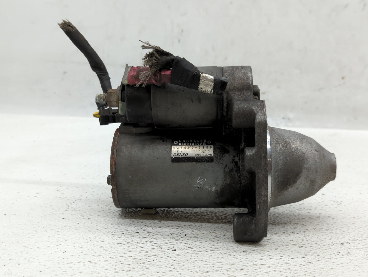 2011-2019 Dodge Journey Car Starter Motor Solenoid OEM P/N:04801839AB 428000-7200 Fits OEM Used Auto Parts - Oemusedautopart