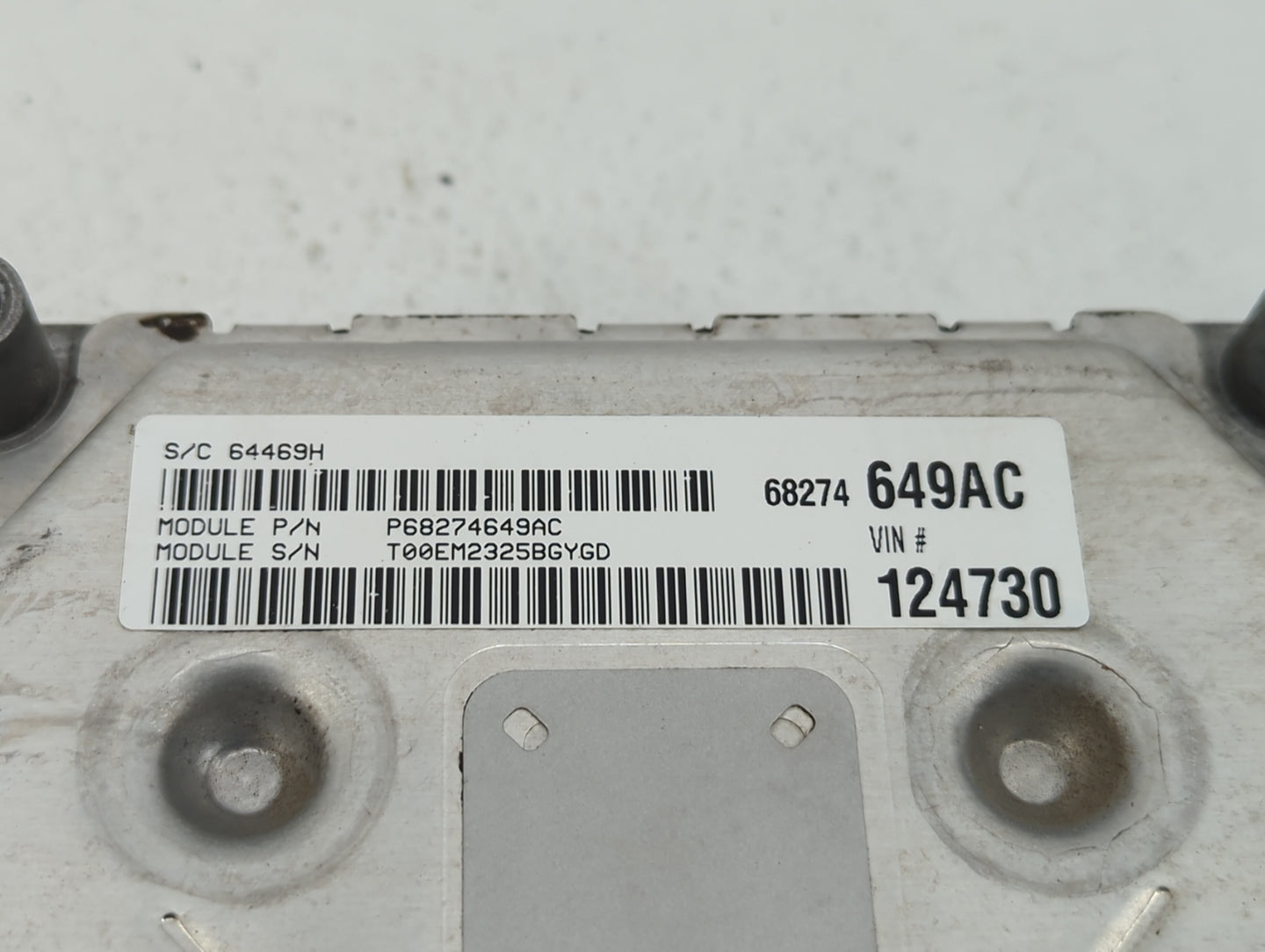 2016-2019 Dodge Journey PCM Engine Control Computer ECU ECM PCU OEM P/N:P68259135AA Fits Fits 2016 2017 2018 2019 OEM Used A