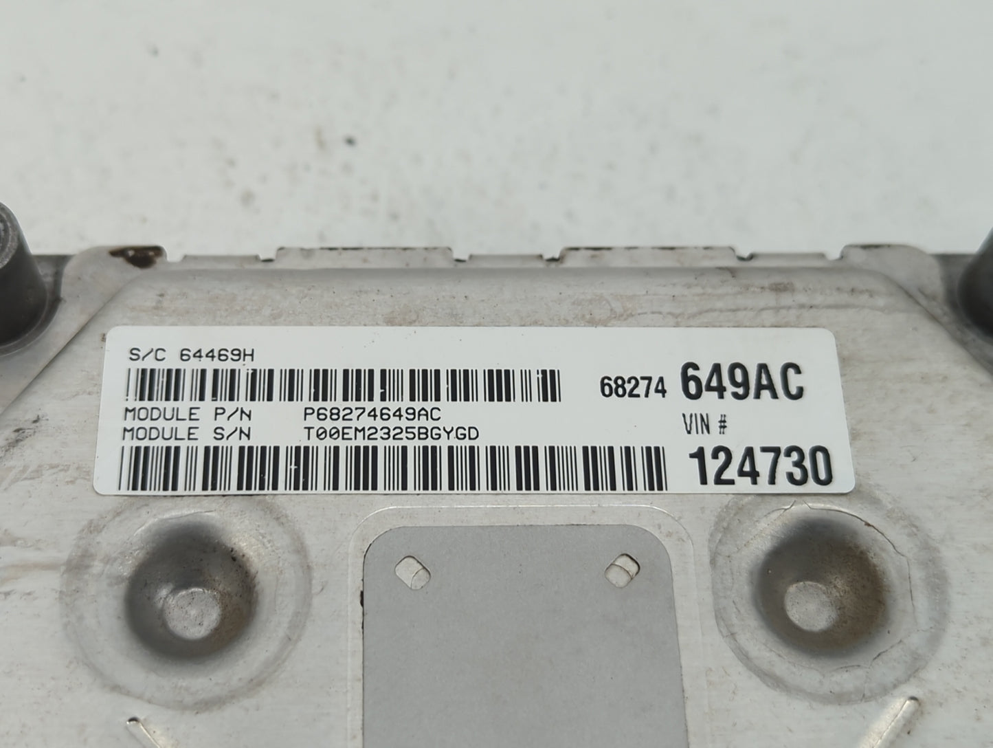 2016-2019 Dodge Journey PCM Engine Control Computer ECU ECM PCU OEM P/N:P68259135AA Fits Fits 2016 2017 2018 2019 OEM Used A