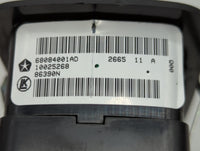 2016 Dodge Journey Master Power Window Switch Replacement Driver Side Left P/N:68084001AD Fits OEM Used Auto Parts - Oemused