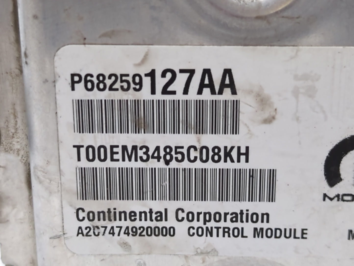 2016-2020 Dodge Journey PCM Engine Control Computer ECU ECM PCU OEM P/N:812890 P68259127AA Fits Fits 2016 2017 2018 2019 202