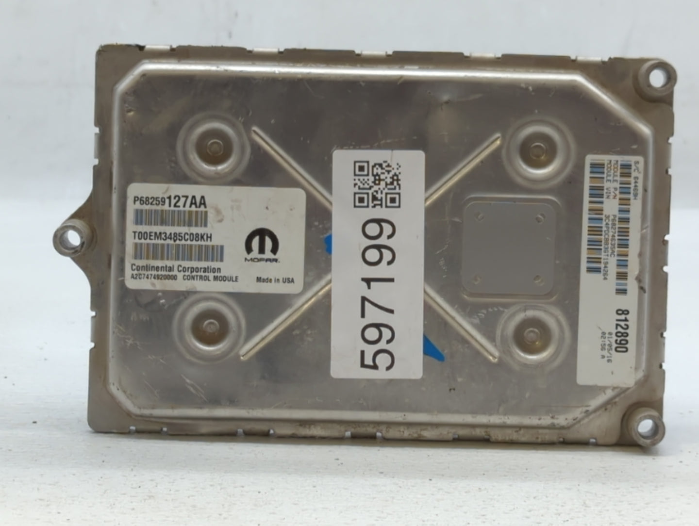 2016-2020 Dodge Journey PCM Engine Control Computer ECU ECM PCU OEM P/N:812890 P68259127AA Fits Fits 2016 2017 2018 2019 202