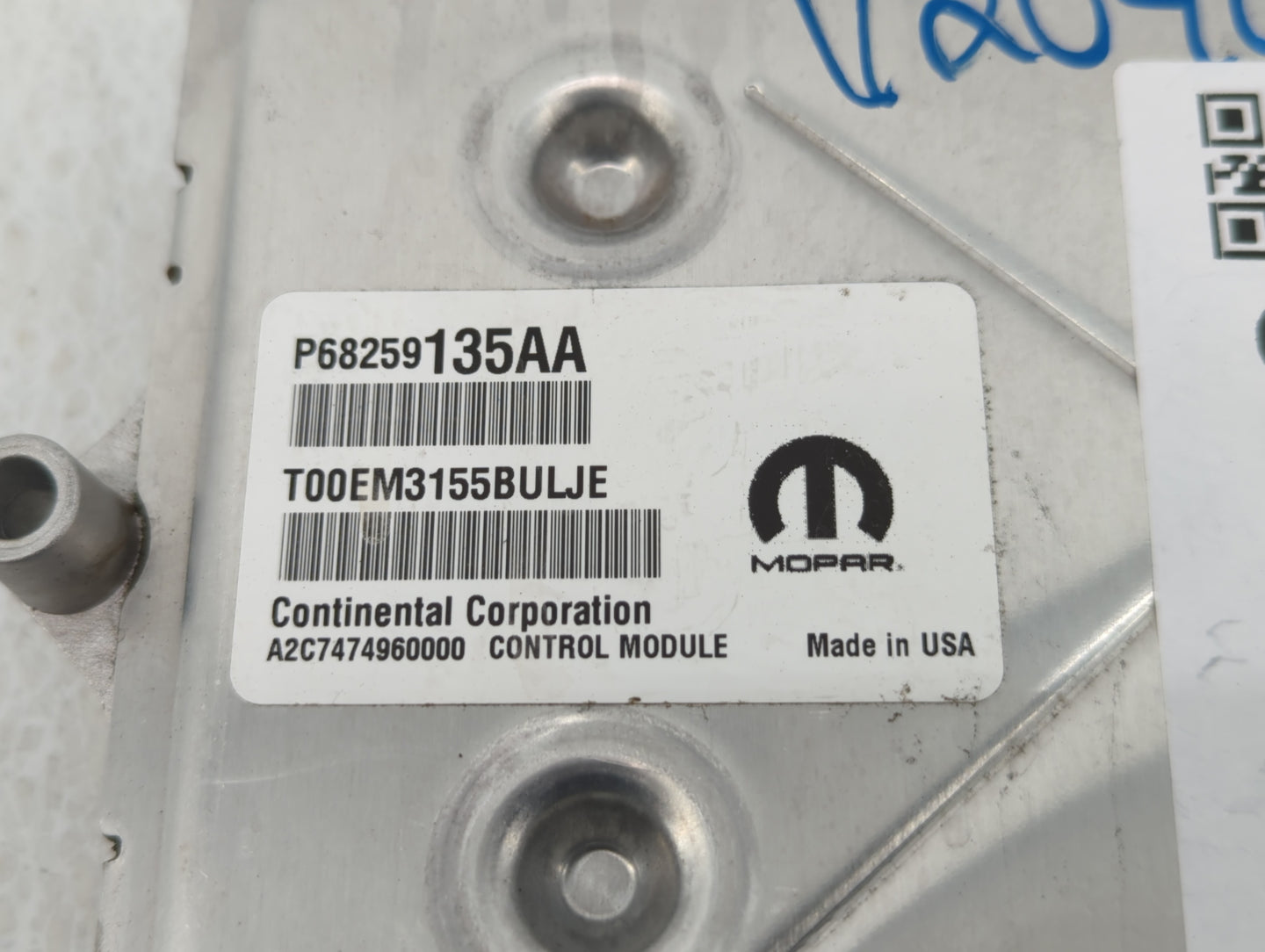 2016-2019 Dodge Journey PCM Engine Control Computer ECU ECM PCU OEM P/N:68274648AC P68259135AA Fits Fits 2016 2017 2018 2019