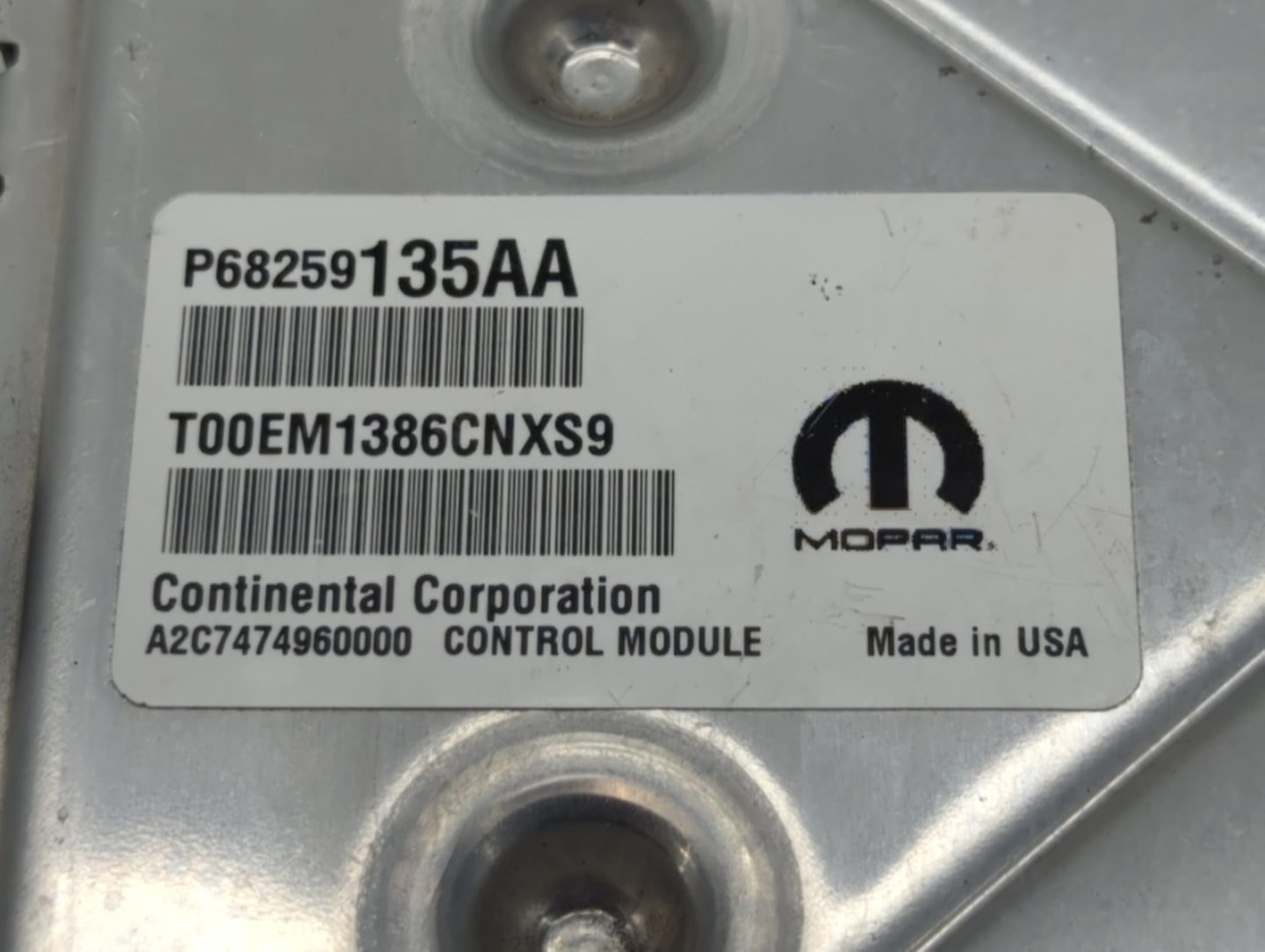 2016-2019 Dodge Journey PCM Engine Control Computer ECU ECM PCU OEM P/N:P68274648AD P68259135AA Fits Fits 2016 2017 2018 201